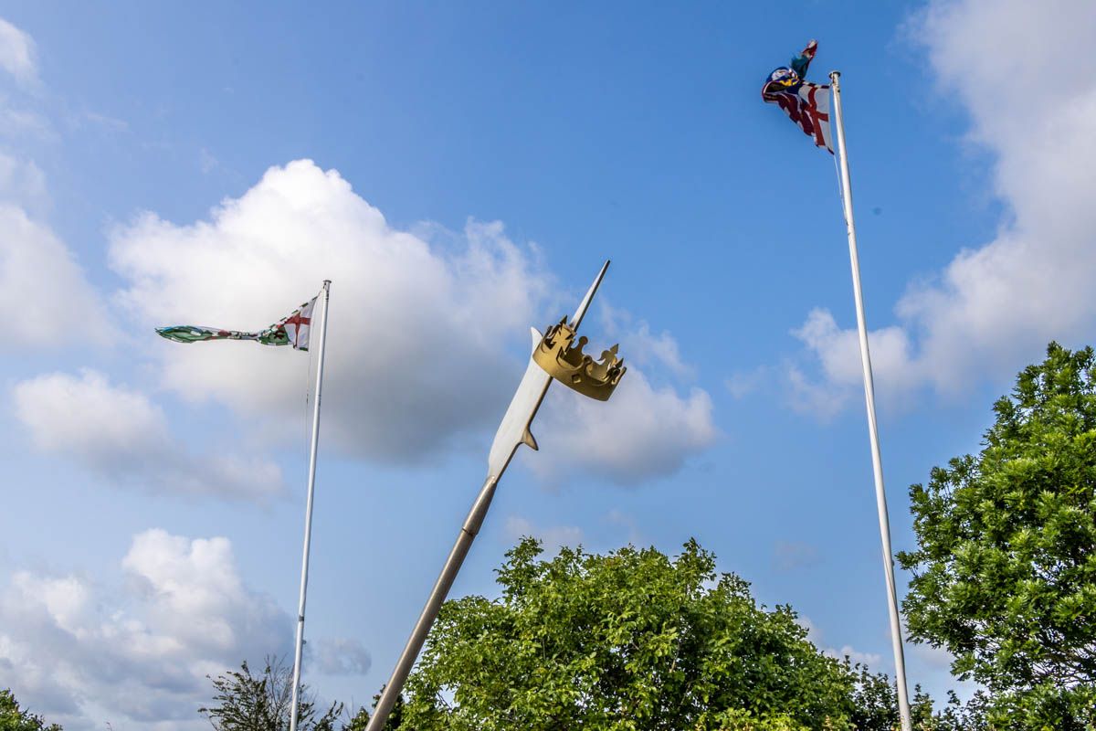 Banners of Richard and Henry Tudor